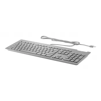 HP Business Slim tipkovnica - USB - britanska angleščina (GB) - črna