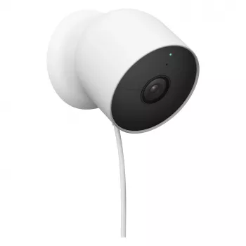 Google Nest Cam notranja/zunanja varnostna kamera 1920 x 1080 snežno bela
