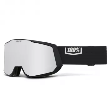 Smučarska očala 100% Snowcraft XL Black HiPER Silver Mirror