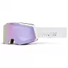 100% Snowcraft S smučarska očala bela HiPER Lavender Mirror