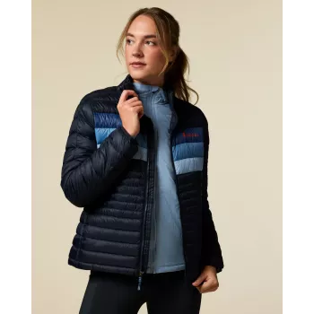 Cotopaxi Fuego ženska puhovna jakna - Carbon Stripes - XS