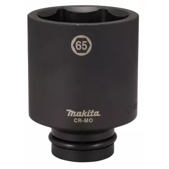 Makita udarni nastavek 1 palčni pogon 65 mm 6-kotni Cr-Mo črno fosfatiran E-24810