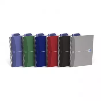 Oxford Office Essentials zvezek A5 črtan 96 strani oranžna mat platnica 90 g/m²