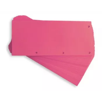 ELBA Oxford Duo ločilni listi 240x105 mm, roza, 160 g/m²