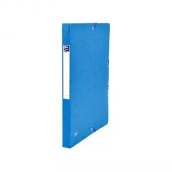 Oxford TOP FILE+ škatla za dokumente A4 2,5 cm modra