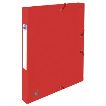 Oxford TOP FILE+ škatla za dokumente A4 2,5 cm rdeča