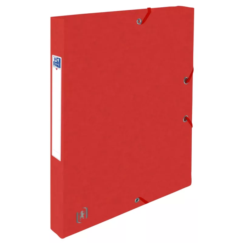 Oxford TOP FILE+ škatla za dokumente A4 2,5 cm rdeča