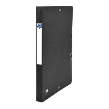 Oxford TOP FILE+ škatla za dokumente 2,5 cm črna