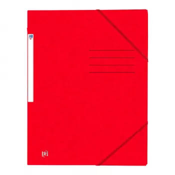 Oxford TOP FILE+ mapa z elastiko A4 rdeča 400116267
