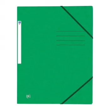 Oxford TOP FILE+ mapa z vogalno elastiko A4 zelena – pisarniški material