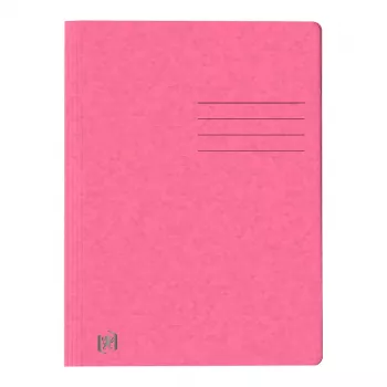 Oxford Top File+ mapa za spise A4 roza karton 390 g/m² komercialno/uradno vpenjanje