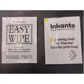 Armor INKANTO čistilne krpice za tiskalno glavo toplotnega prenosa – 100 posamezno zaprtih vrečk