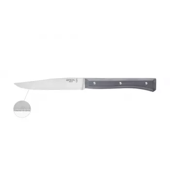 Opinel noži za mizo Facette set 4 kosov, skrilasto sivi