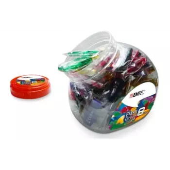 EMTEC ECMMD16GC410JAR80 16 GB USB 2.0 bliskovni pogon (različne barve) – paket 80 kosov