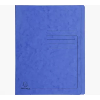 Exacompta Colorspan mapa z vezico A4 modra 355 g/m² karton, prilagodljivo vezanje