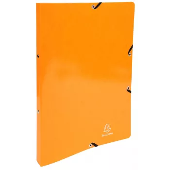 Exacompta Iderama registrator A4, 2 obroča 15 mm, z elastiko, oranžna (8701590)