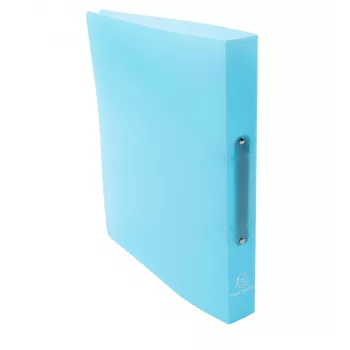 Exacompta Chromaline Pastel registrator, 2 obroča, pastelno modra, 4,0 cm A4