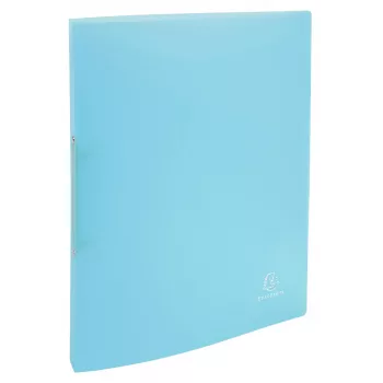 Exacompta Chromaline Pastel registrator, 2 obroča, pastelno modra, 4,0 cm A4