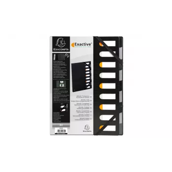Exacompta 55334E Forever torba za dokumente A4 polipropilen črna 320x240 mm