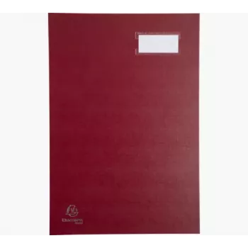 Exacompta 57025E knjiga za podpise A4, rdeča