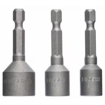 Bosch komplet udarnih nastavkov 3-delni 50 mm 8 10 13 mm 2608551078