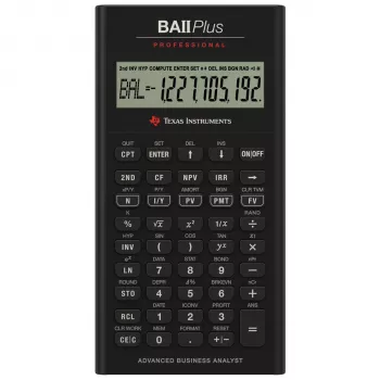 Texas Instruments BA II Plus Professional finančni kalkulator