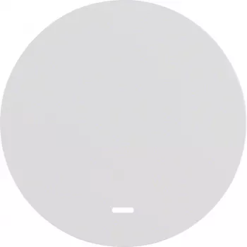 Hager WLW1331WG tipka s prozorno lečo R.Classic polarna bela sijaj