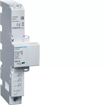 Hager SPA801Z kombinirani odvodnik strele in prenapetosti tip 1+2+3 4P Iimp 12,5kA TT/TNS