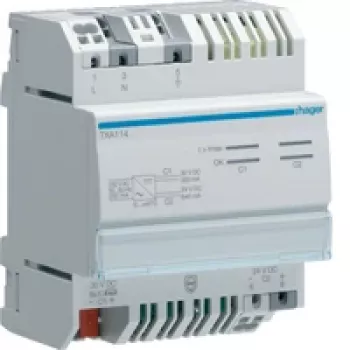 Hager TXA114 KNX sobni temperaturni senzor -5 do +45 °C IP20 bela