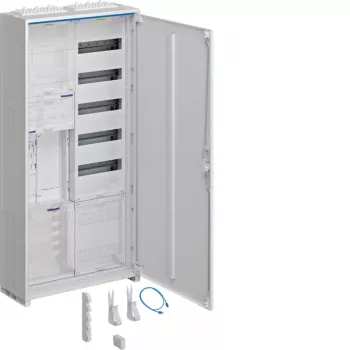 Hager ZB32ET215W1 kompletna omara za števce 1 mesto za števec BKE-I APZ 1100mm 2-polje nadometno IP31 RAL 9010