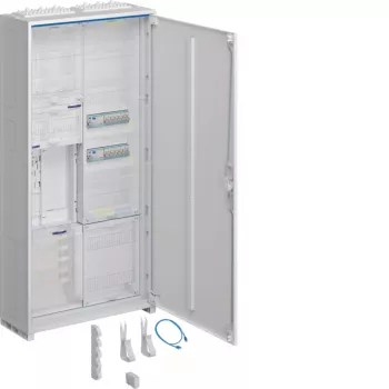 HAGER kompletna omara za števce ZB32ET215W3 1ZP BKE-I APZ 1100mm 2-polje