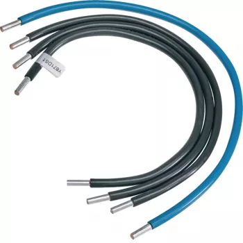 Hager priključni kabelski snop za 1-vrstno montažno ploščo 4-polni Y871DS1 16mm² spodaj 1+2 desno