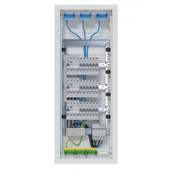 Hager VH60BV1 Volta podometni razdelilnik 5x12 PLE 60 modulov 3 tokokrogi z RCD bel