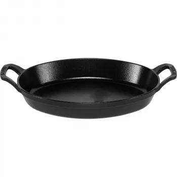 Staub ovalna litoželezna posoda 28 cm črna