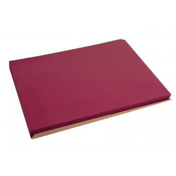 PROnappe podstavek za enkratno uporabo 400 x 300 mm bordo rdeč reliefno rahlo satiniran