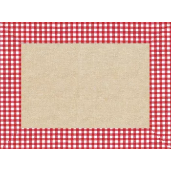 PROnappe 400 podstavkov Leinen Vichy večbarven 30,0 x 40,0 cm