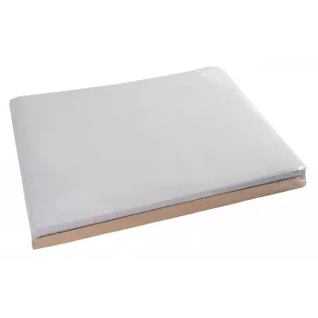 PROnappe enkratni prtiček 400 x 300 mm mat bel reliefni papir 52 g/m²