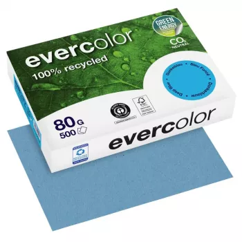 Exacompta Evercolor recikliran papir temno moder DIN A4 80 g/m² 500 listov