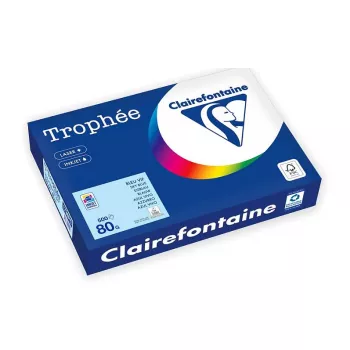 Clairefontaine Trophée Pastel A4 kopirni papir 80 g/m² ledeno modra 500 listov