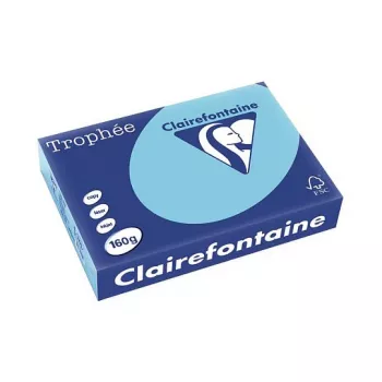 Clairefontaine Trophee Pastel A4 kopirni papir 160 g/m² 250 listov Alize modra