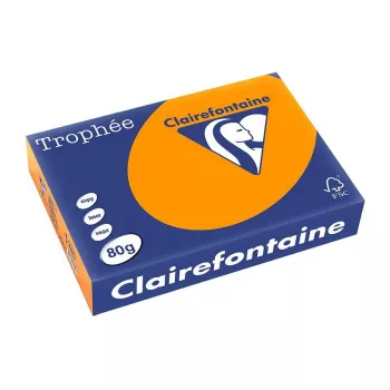 Clairefontaine Trophee Intense Orange kopirni papir A4 80 g/m² 500 listov