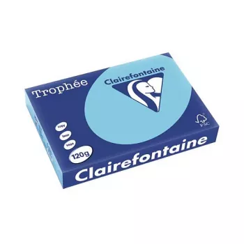 Clairefontaine Trophee Pastel kopirni papir A4 120g 250 listov moder s certifikatom FSC