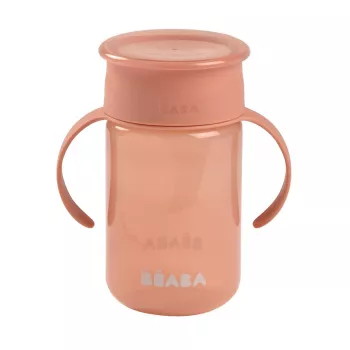 Beaba lonček za trening 360° roza 200 ml