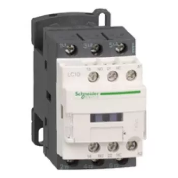 APC Schneider Electric LC1D12BD TeSys D kontaktor, 3P, 12A AC-3, tuljava 24V DC, 1NO+1NC pomožni kontakti, vijačne sponke
