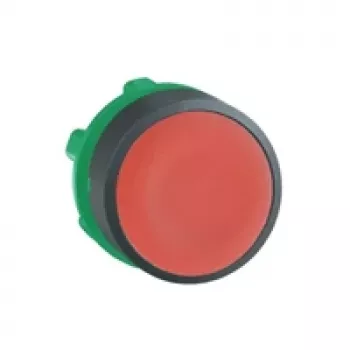 Schneider Electric Harmony ZB5AA4 glava tipke, ploska, rdeča, 22 mm, povratna vzmet