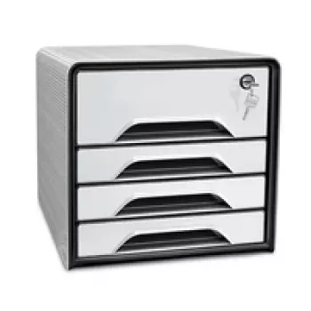 CEP Office Solution Smoove 7-311S predalnik belo-črn
