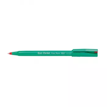 Pentel Fine Point R50 kemični svinčnik - rdeč - fina konica 0,5 mm - 12 kosov