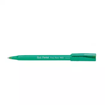 Pentel R50 kemični svinčnik s potisnim mehanizmom - zelen - 0,8 mm - za levičarje in desničarje