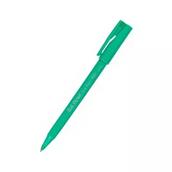 Pentel R50 kemični svinčnik s potisnim mehanizmom - zelen - 0,8 mm - za levičarje in desničarje