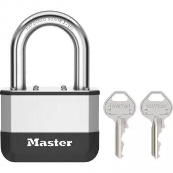 Master Lock Elite 67mm laminirana jeklena obešanka s 38mm lokom, 5-Pin cilinder